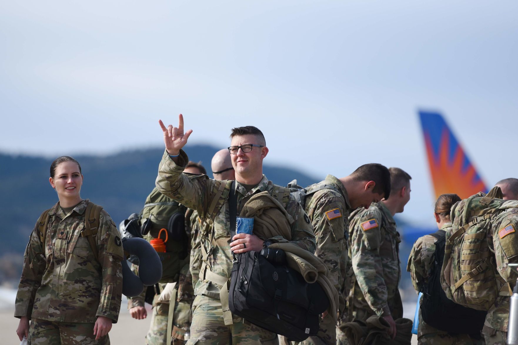1-189 GSAB Deployment Ceremony